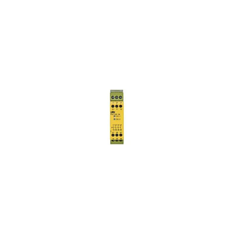 Produktfoto 1 von PZE X4V 2/24VDC 4n/o fix Kontakterweiterung