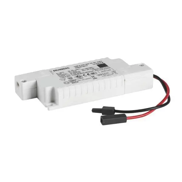 Produktfoto 1 von LED-Konverter 350mA 5,6 - 14W, Phasenabschnittdimmbar Zugentlastung