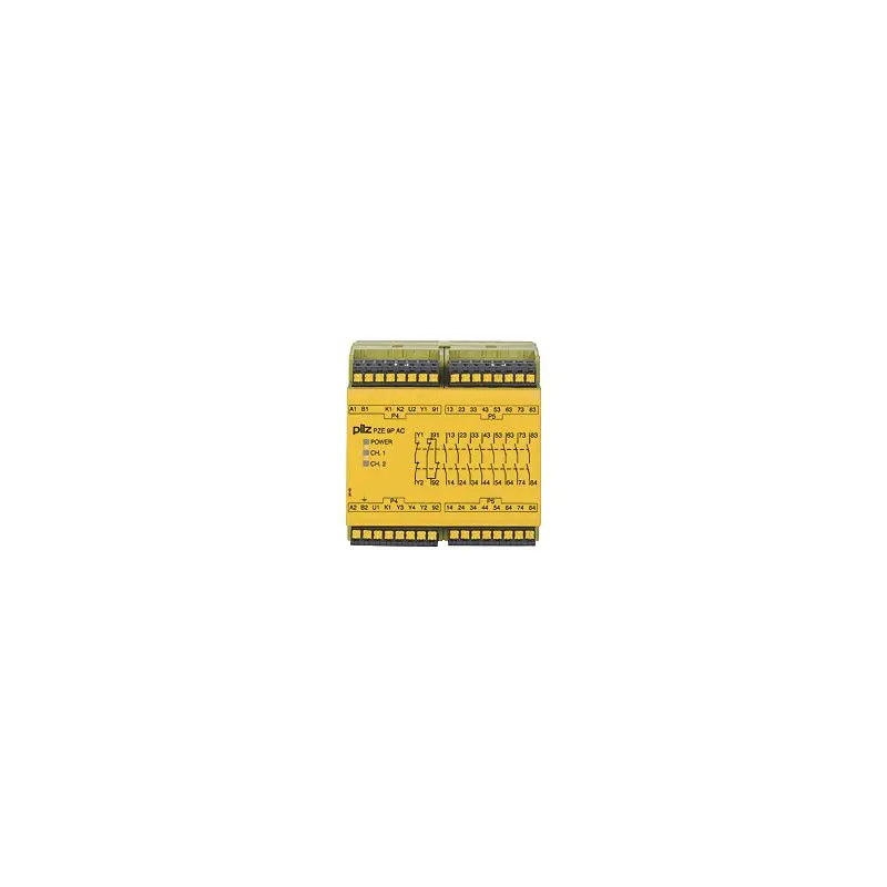 Produktfoto 1 von PZE 9P C 24VACDC 24-240VACDC 8n/o 1n/c Kontakterweiterung