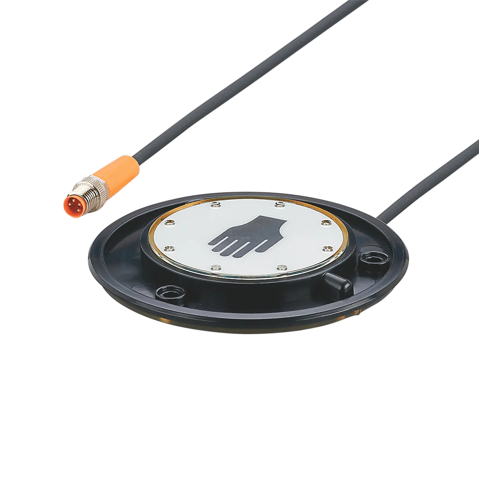 Produktfoto 1 von Kap.Handsensor D=96,9 L=11mm S DC NPN 0,3m PUR M8 IP67/69K 3L