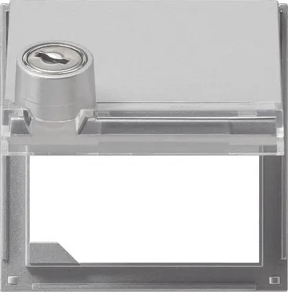 Produktfoto 1 von Adapterrahmen KD BSF Schloss TX44 WG UP Farbe alu
