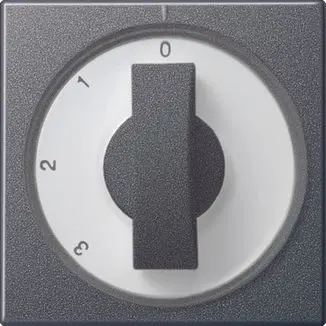 Produktfoto 1 von Abdeckung Knebel 3-Stufen 0/1/2/3 System 55 anthrazit