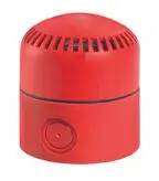 Produktfoto 1 von Elektronische Sirene 12-24V AC/DC, 250 mA Farbe rot, bis 105dB(A) 13 Töne