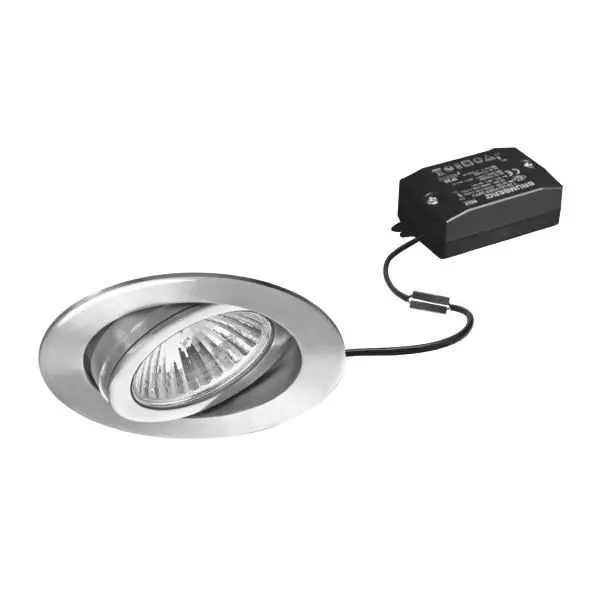 Produktfoto 1 von LED-Einbaustrahler 230V 6W 3000K edelstahl