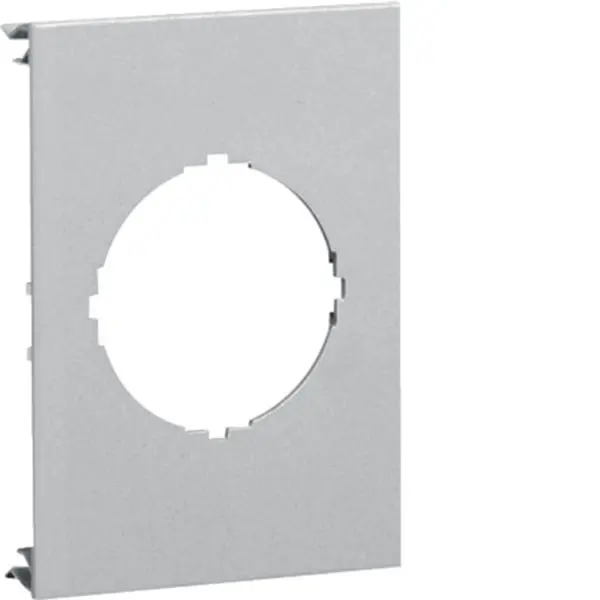 Produktfoto 1 von Blende 1-fach d=45mm für UP-Einsatz ohne Rahmen PVC BR Oberteil 120mm lichtgrau