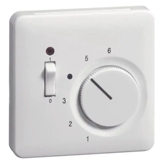Produktfoto 1 von Abdeckung Raumthermostat, reinweiß 635 RTR o.A und 635/24 RTR o.A.