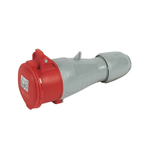 Produktfoto 1 von CEE-Kupplung 5P 16A 415V Rot IP44