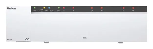 Produktfoto 1 von 6-fach KNX-Heizungsaktor Für 6 Stellantriebe, Heizkreisverteiler