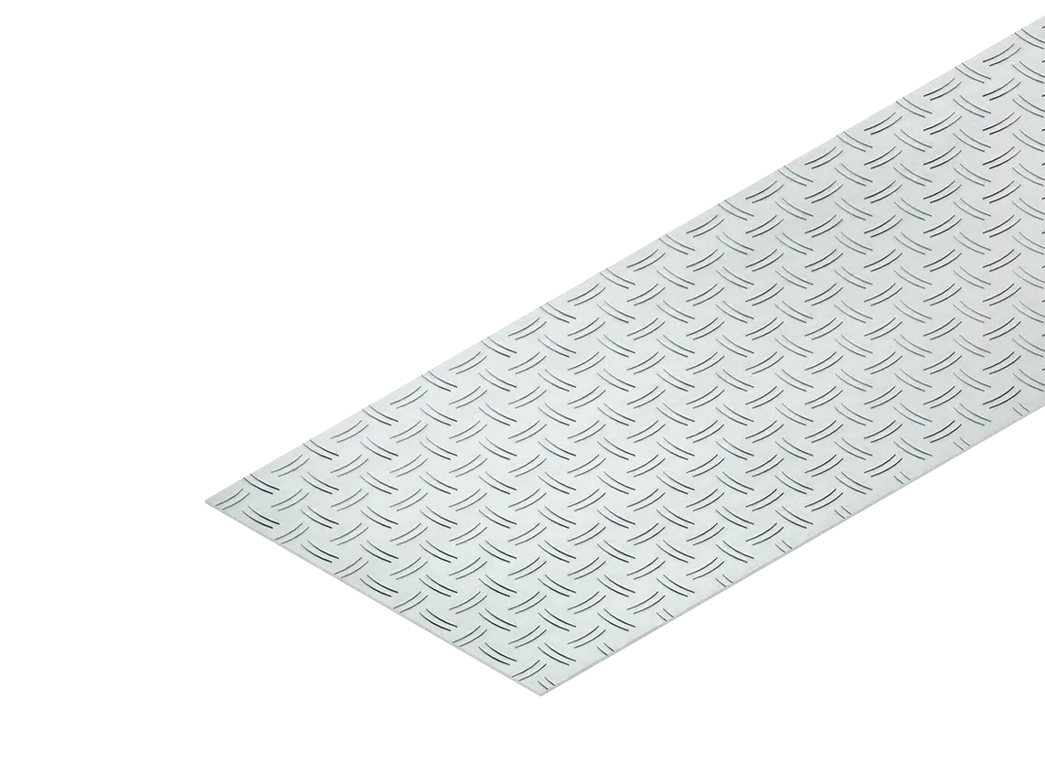 Produktfoto 1 von Aluriffelblech schwer, Breite 605 mm t=2,5 mm, 3m ungelocht Aluminium
