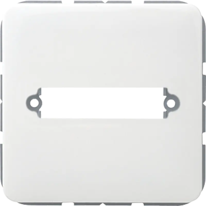 Abdeckung, für Trapezsteckverbinder D-Subminiatur (für 1 Steckverbinder)