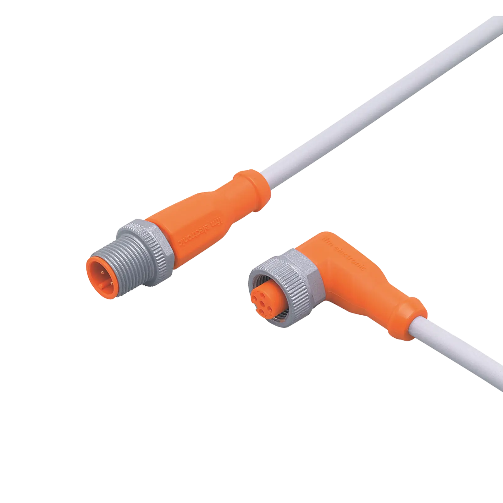 Produktfoto 1 von Verbindungskabel <250VAC 1,5m PUR Gehäuse TPU orange FKM IP65/67-69K