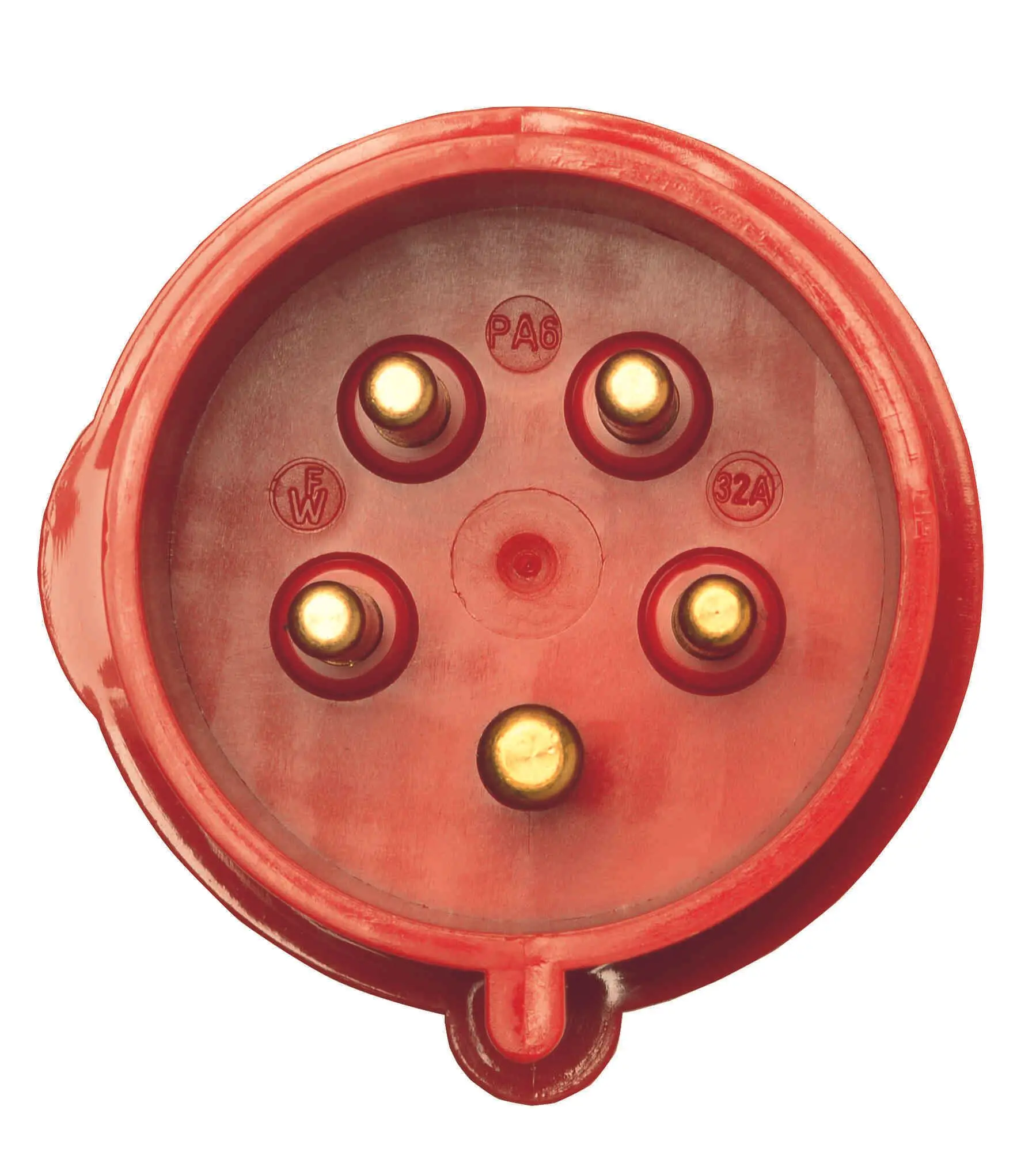 Produktfoto 1 von Anbaugerdtestecker 63A 5P 400V 6h IP67