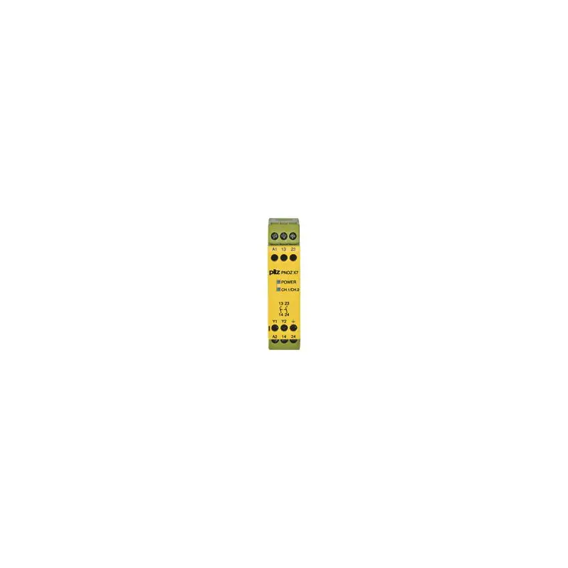 Produktfoto 1 von PNOZ X7 240VAC 2n/o Sicherheitsschaltgerät