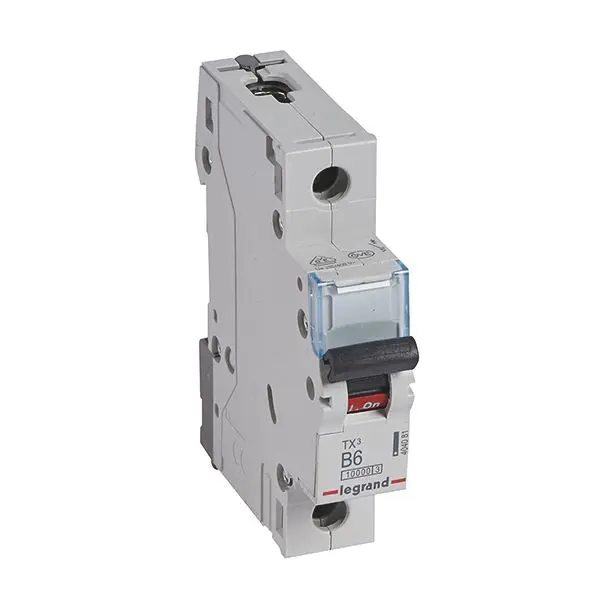 Produktfoto 1 von TX3 LS-Schalter B-Char. 6A, 1-polig, 10kA,230/400VAC, 1TE