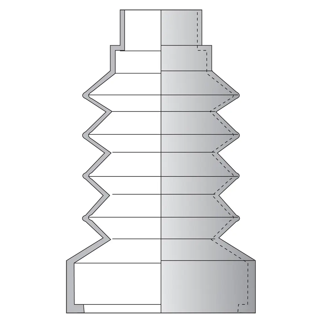 Faltenbalg F-1134-NBR