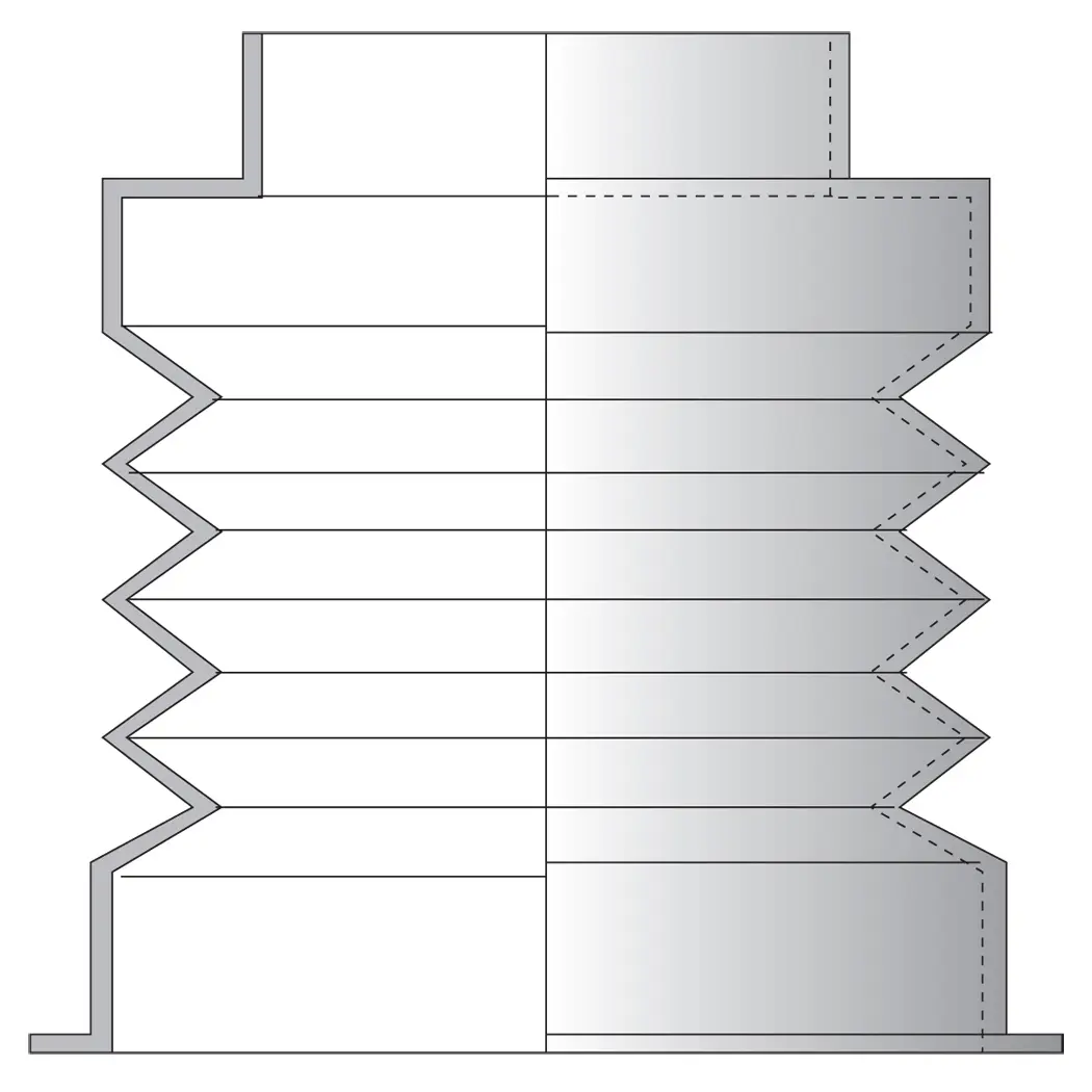 Faltenbalg F-1160-NBR