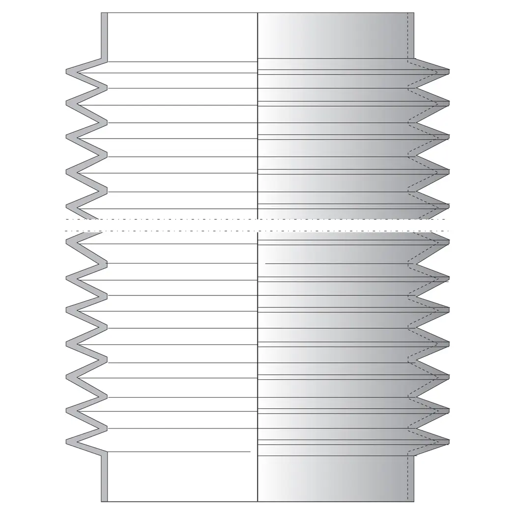 Produktfoto 1 von Faltenbalg F-1170-NBR