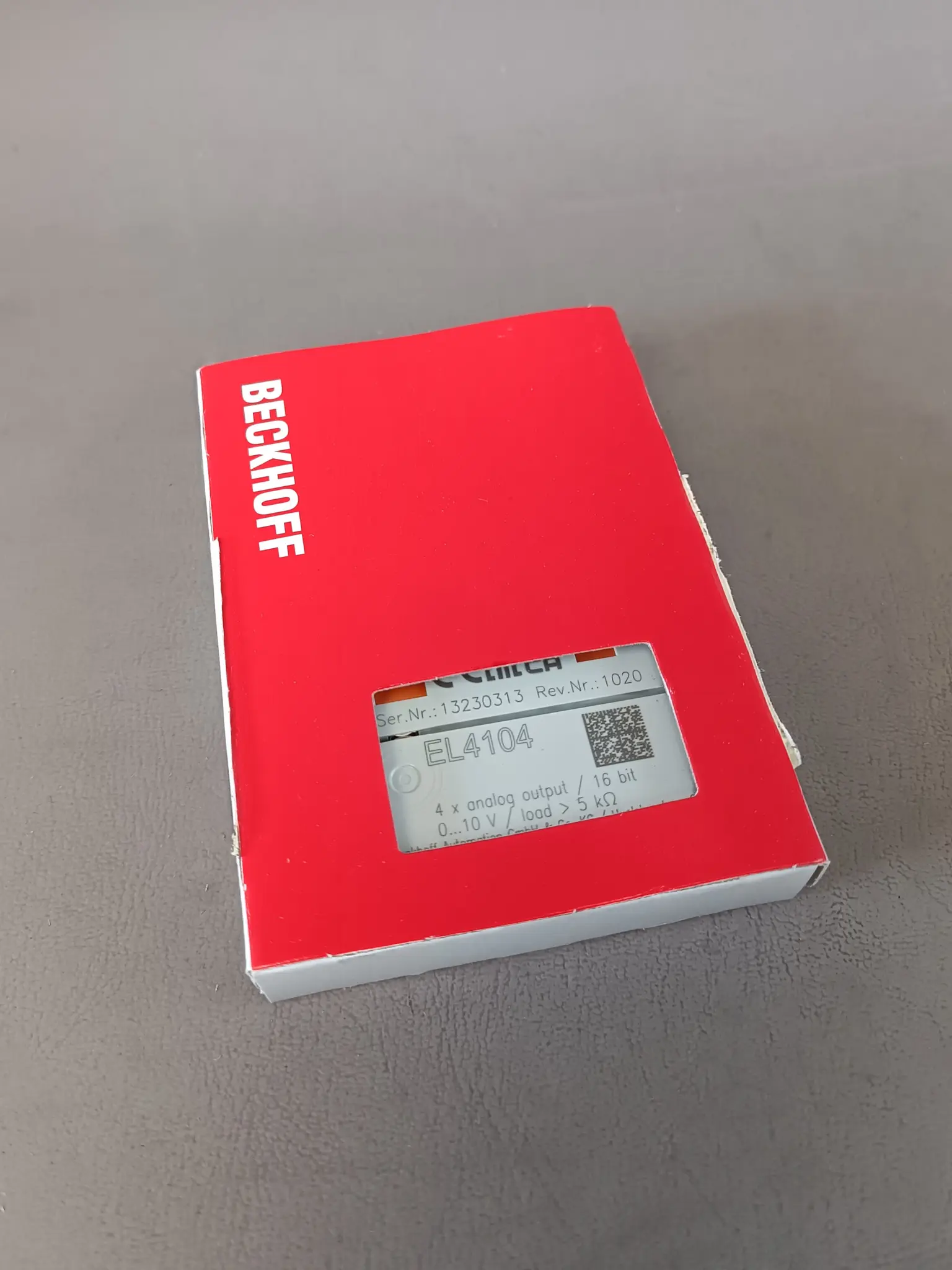 Produktfoto 1 von Beckhoff EL4104 / EL 4104 NEU OVP