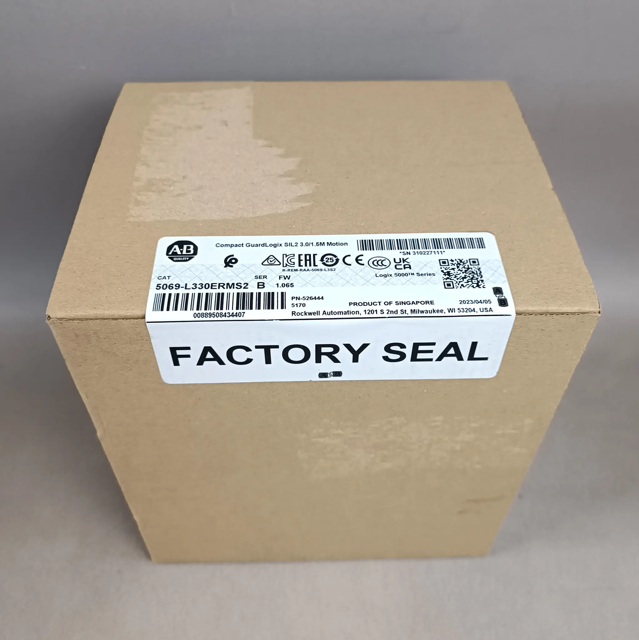 Produktfoto 1 von Allen Bradley 5069-L330ERMS2 Serie B NEU OVP versiegelt