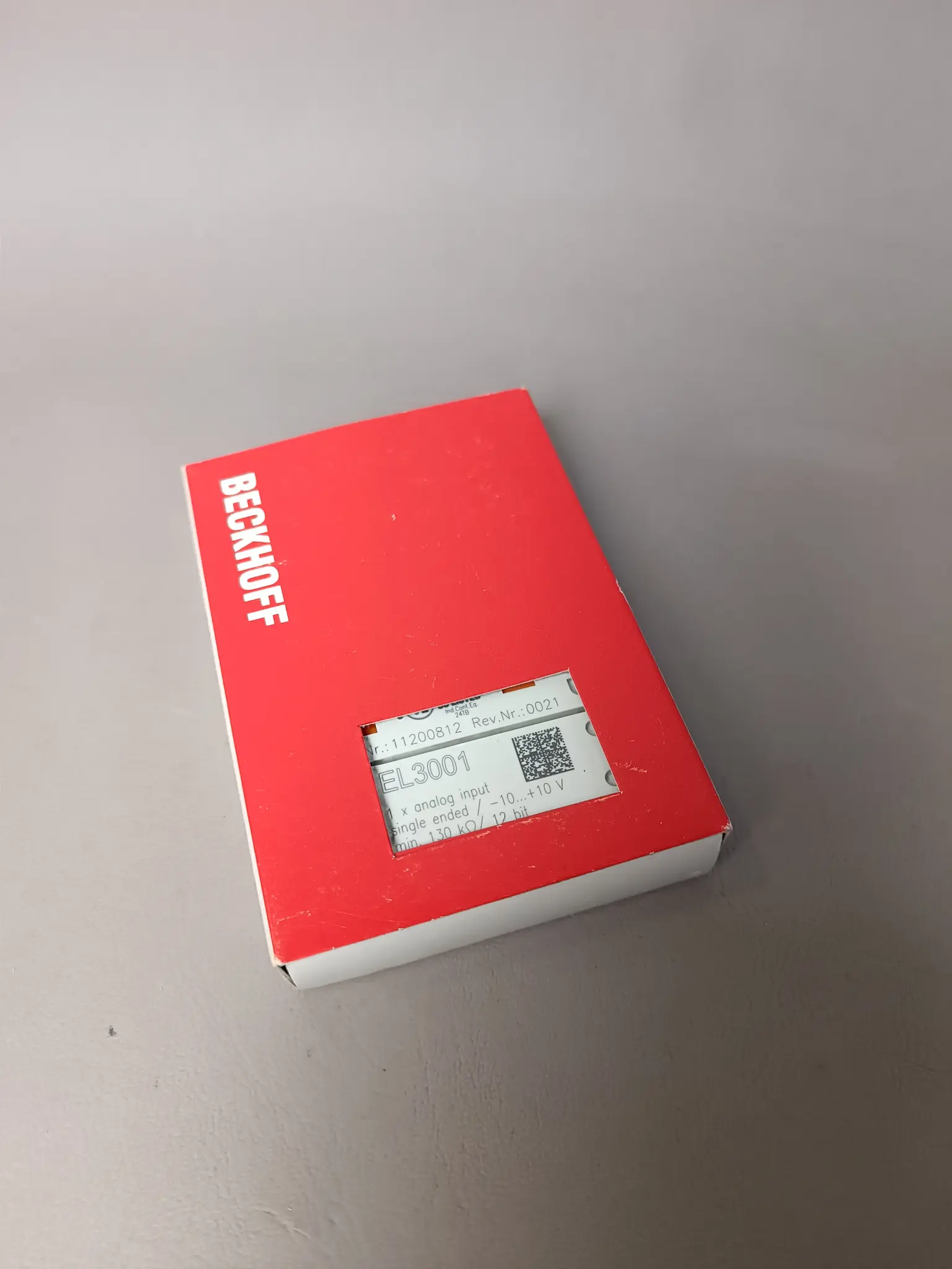 Produktfoto 1 von Beckhoff EL3001 / EL 3001 NEU OVP
