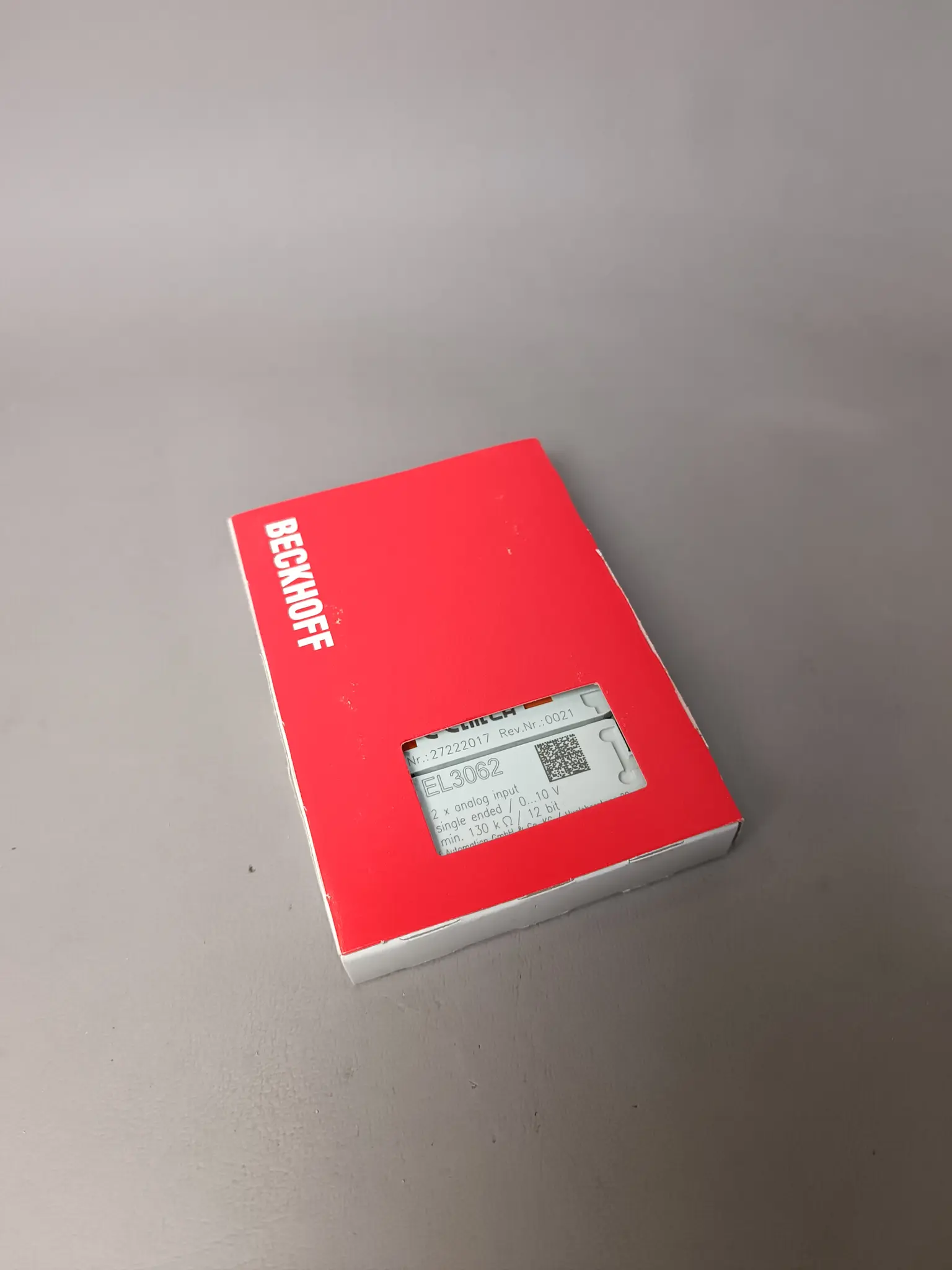 Produktfoto 1 von Beckhoff EL3062 / EL 3062 NEU OVP