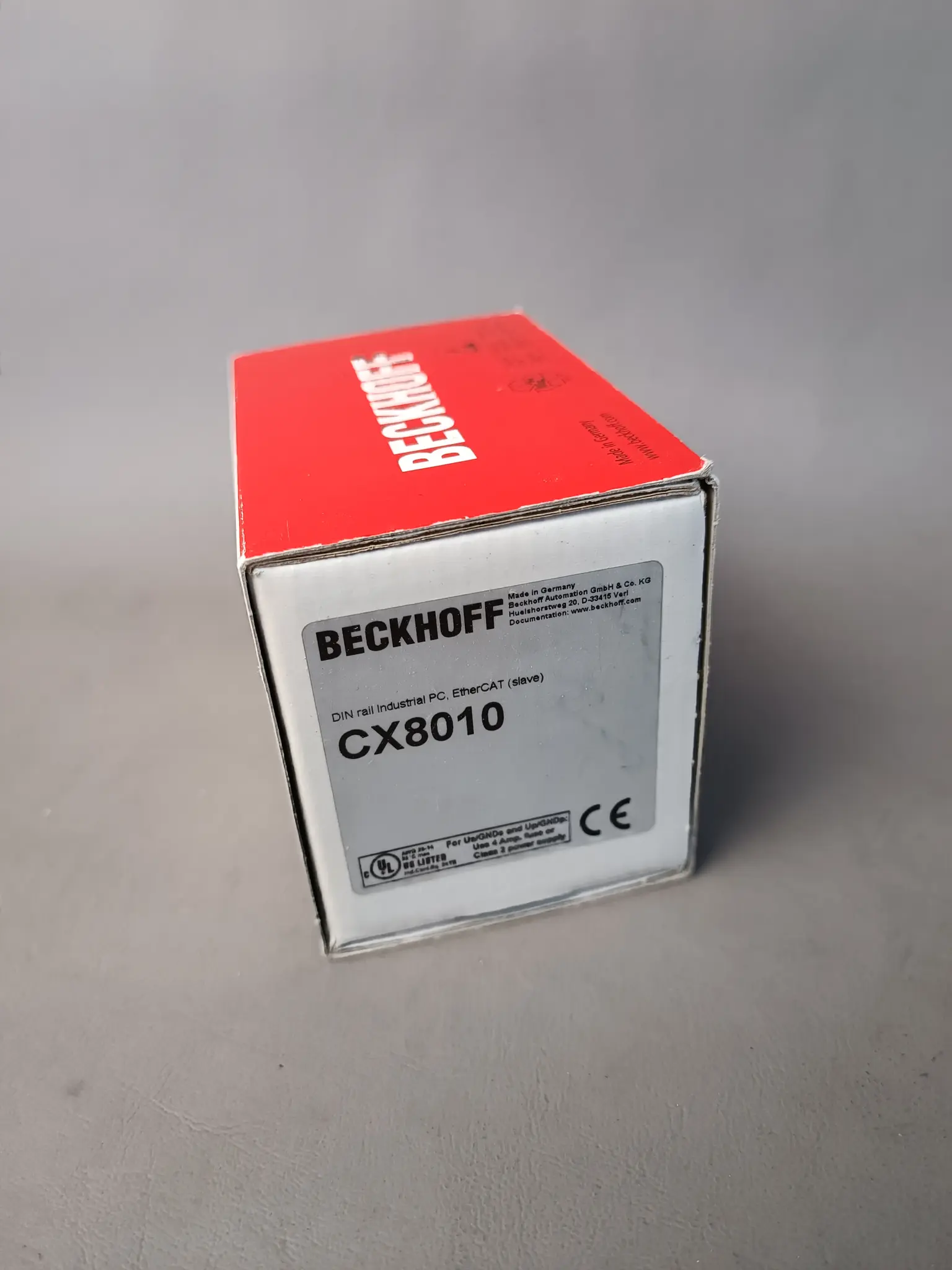 Produktfoto 1 von Beckhoff CX8010 NEU OVP
