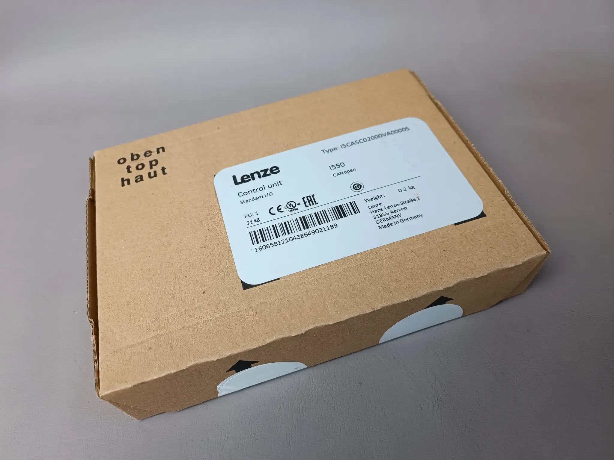 Produktfoto 1 von Lenze I5CA5C02000VA0000S NEU OVP