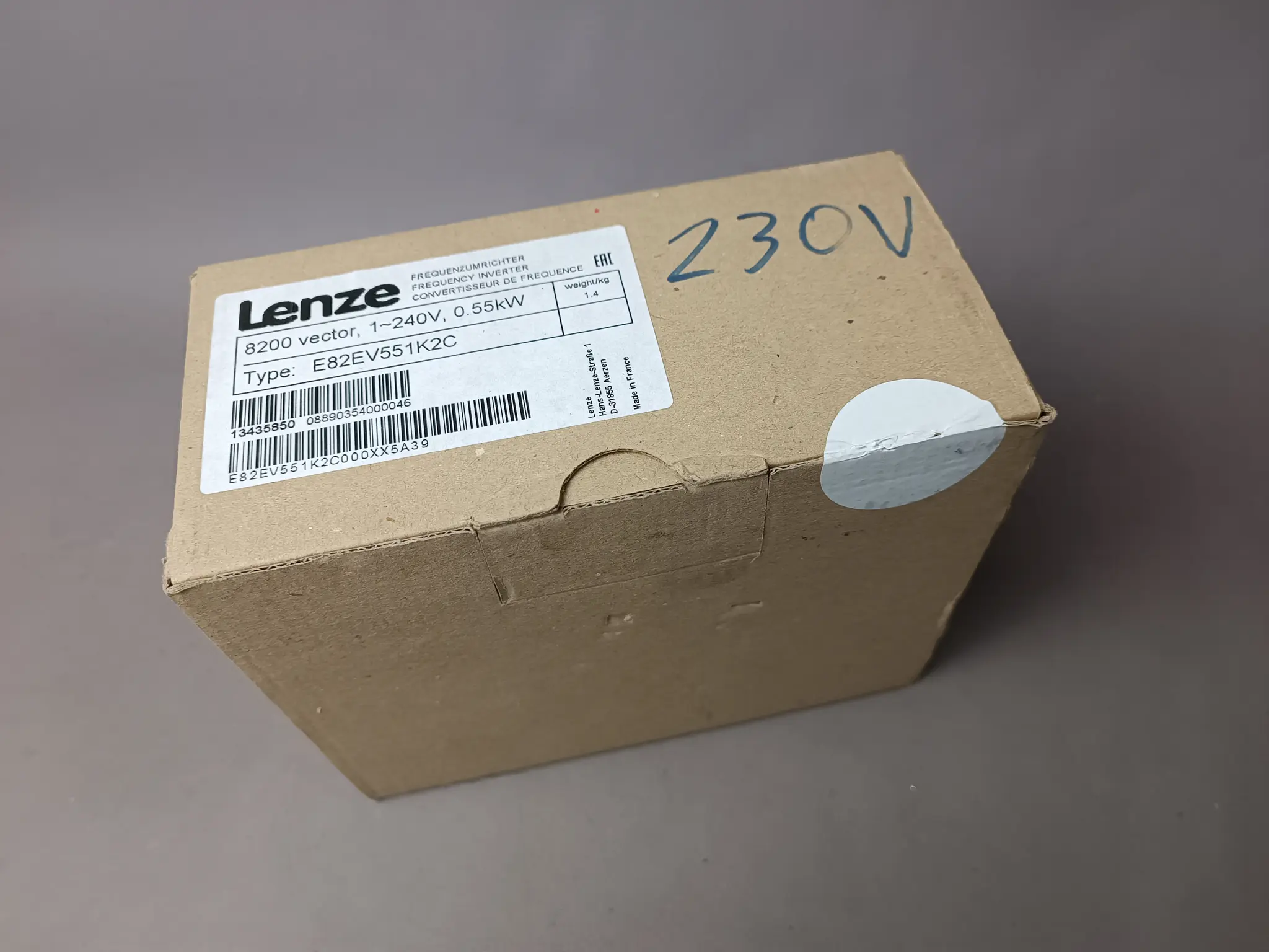 Produktfoto 1 von Lenze E82EV551K2C NEU OVP