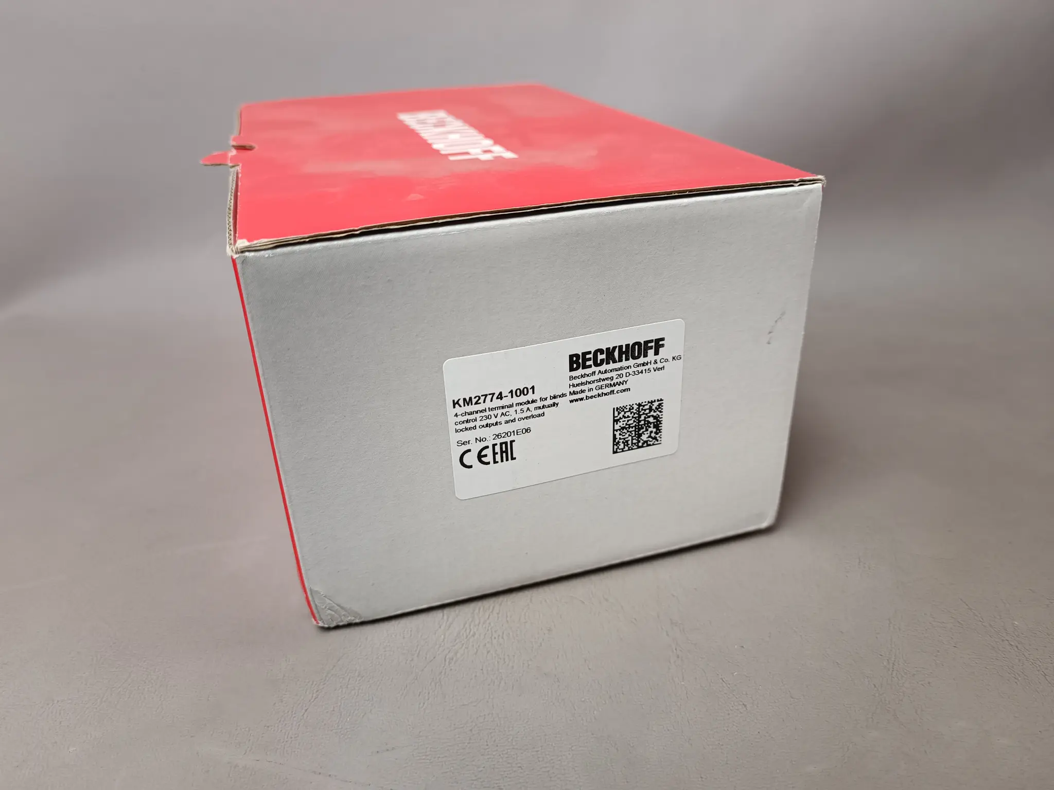 Produktfoto 1 von Beckhoff KM2774-1001 NEU OVP