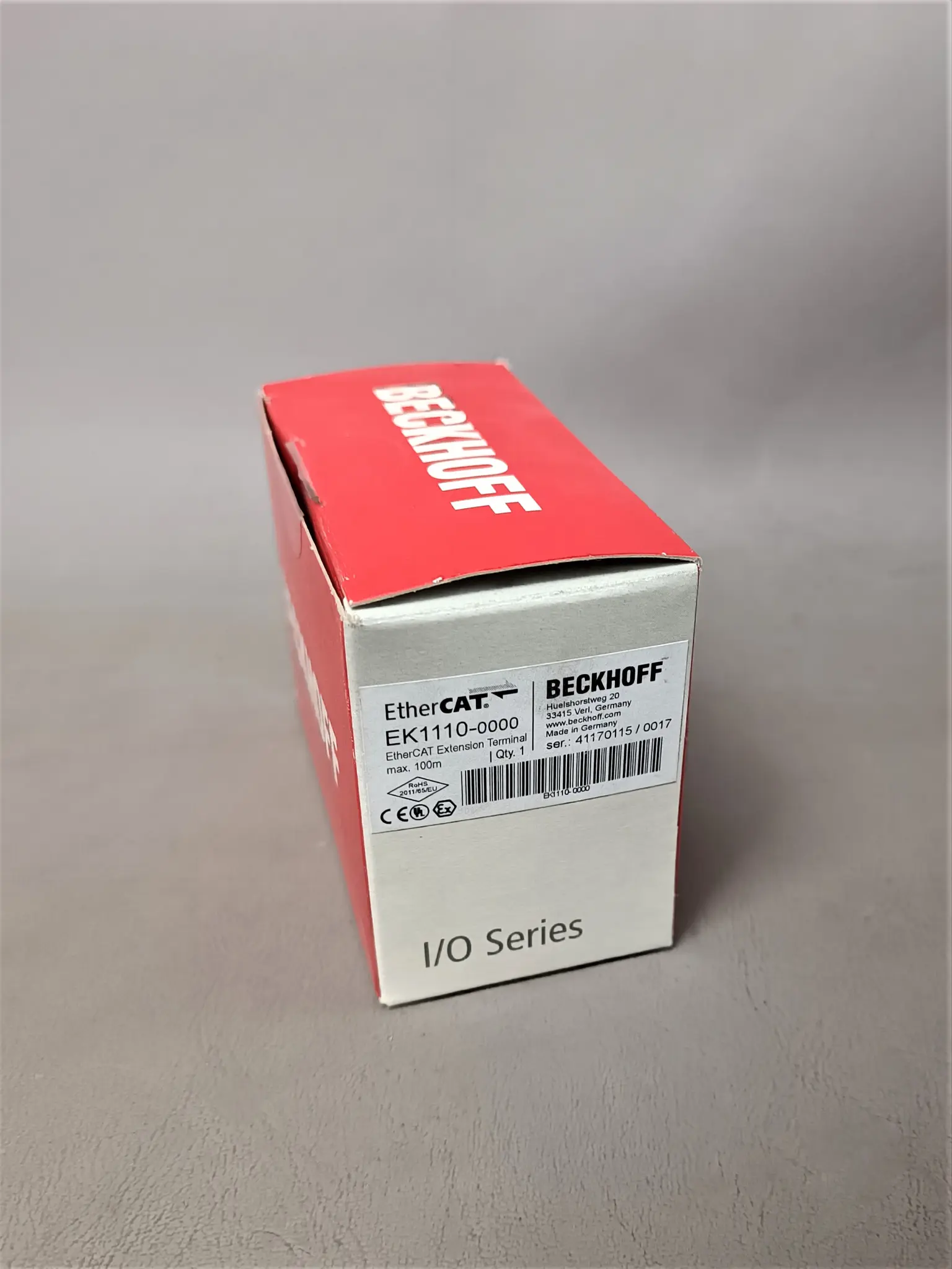 Produktfoto 1 von Beckhoff EK1110 0000 NEU OVP