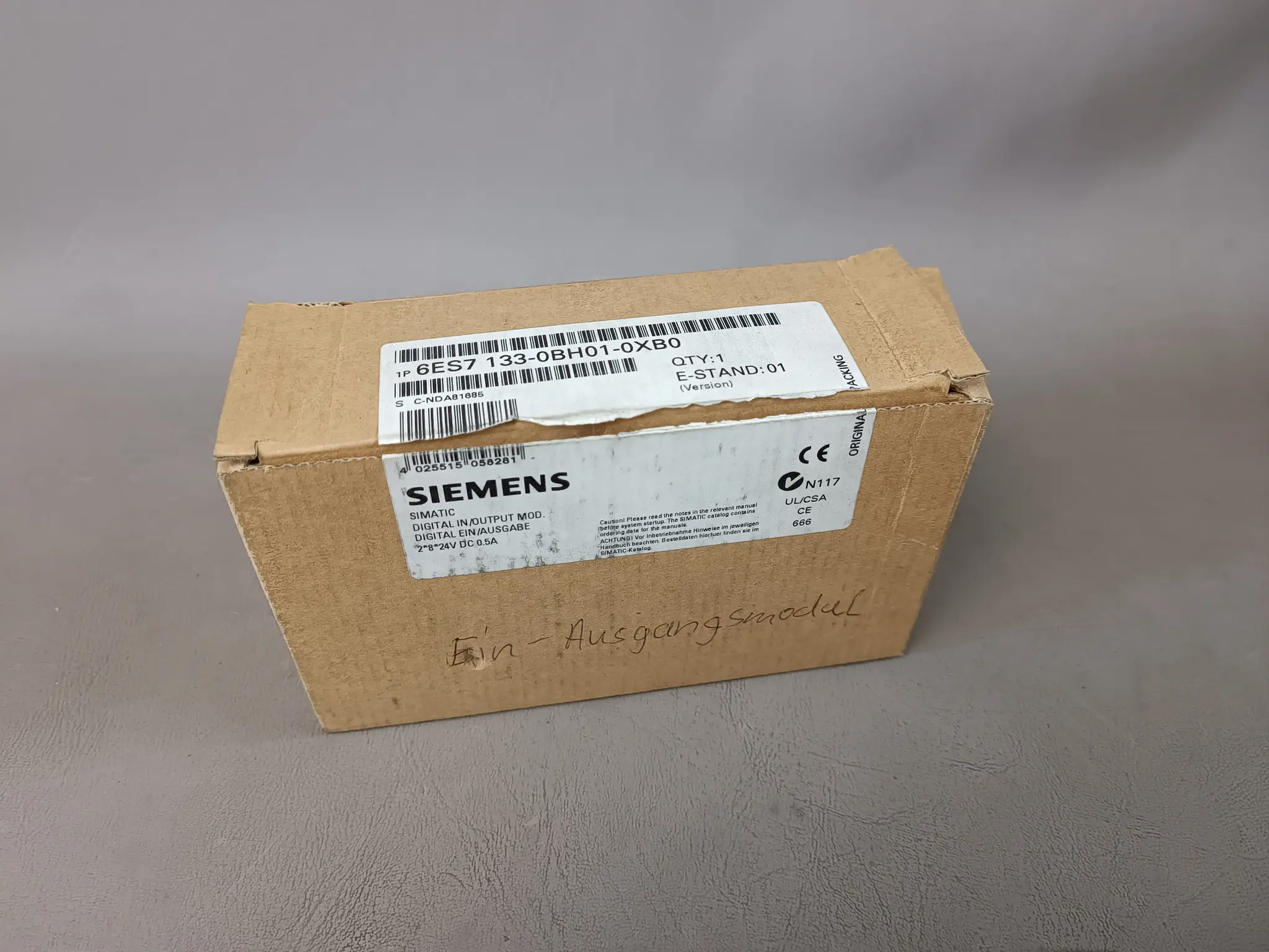 Produktfoto 1 von Siemens 6ES7 133-0BH01-0XB0 NEU OVP Siegel offen