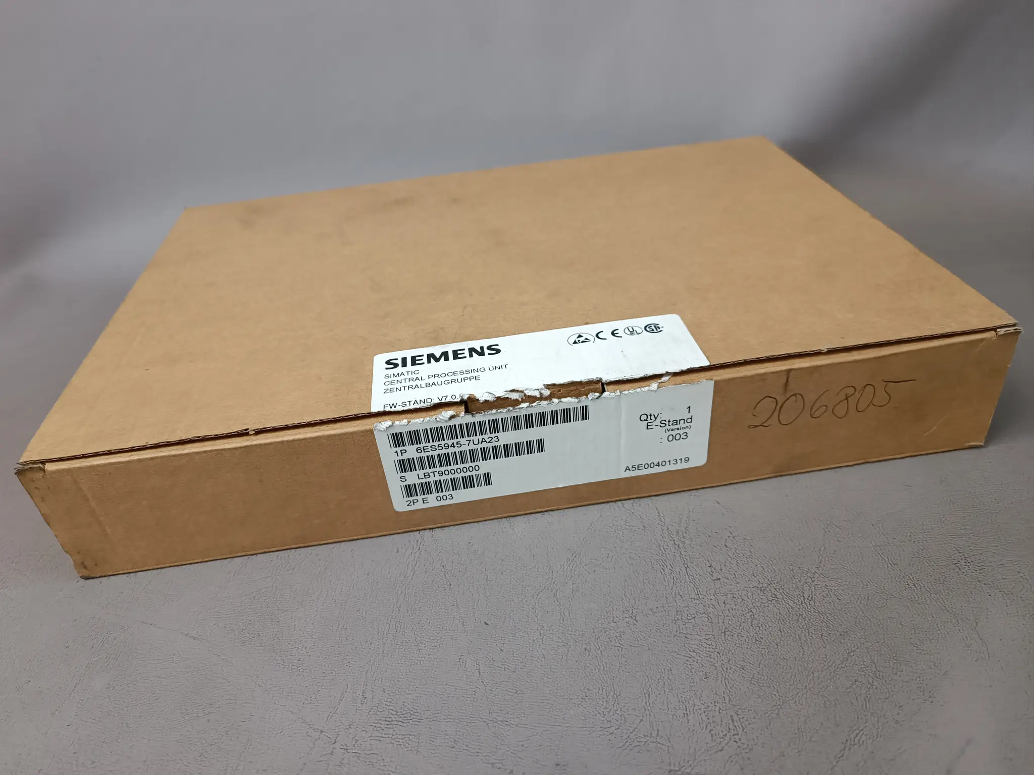 Produktfoto 1 von Siemens 6ES5 945-7UA23 NEU OVP Siegel offen