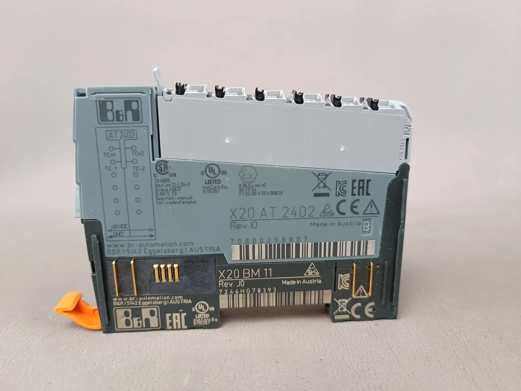Produktfoto 1 von B&R X20AT2402 + X20TB12 + X20BM11