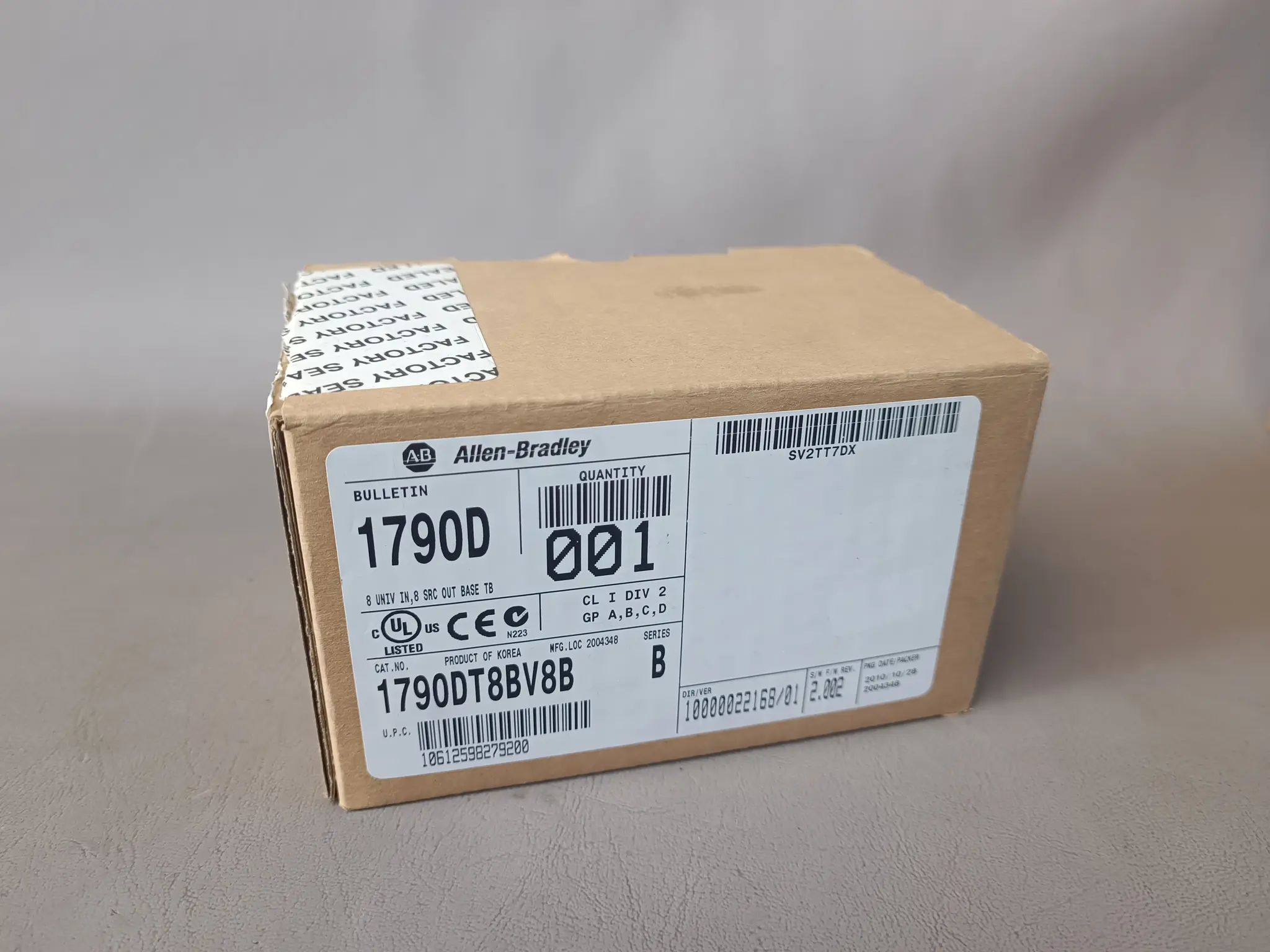 Produktfoto 1 von Allen Bradley 1790DT8BV8B NEU OVP Siegel offen