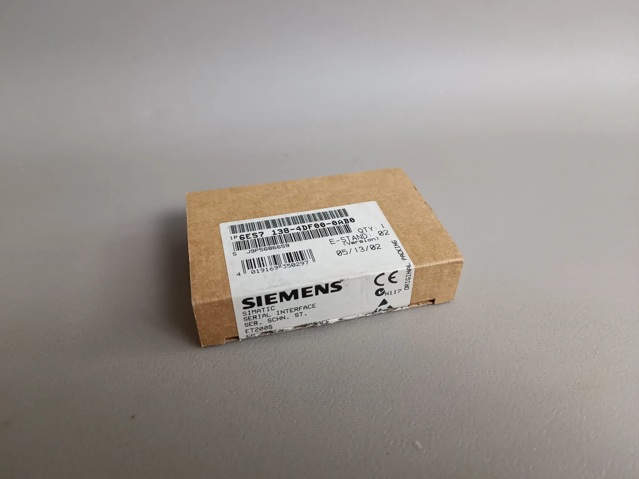 Produktfoto 1 von Siemens 6ES7 138-4DF00-0AB0 NEU Siegel offen