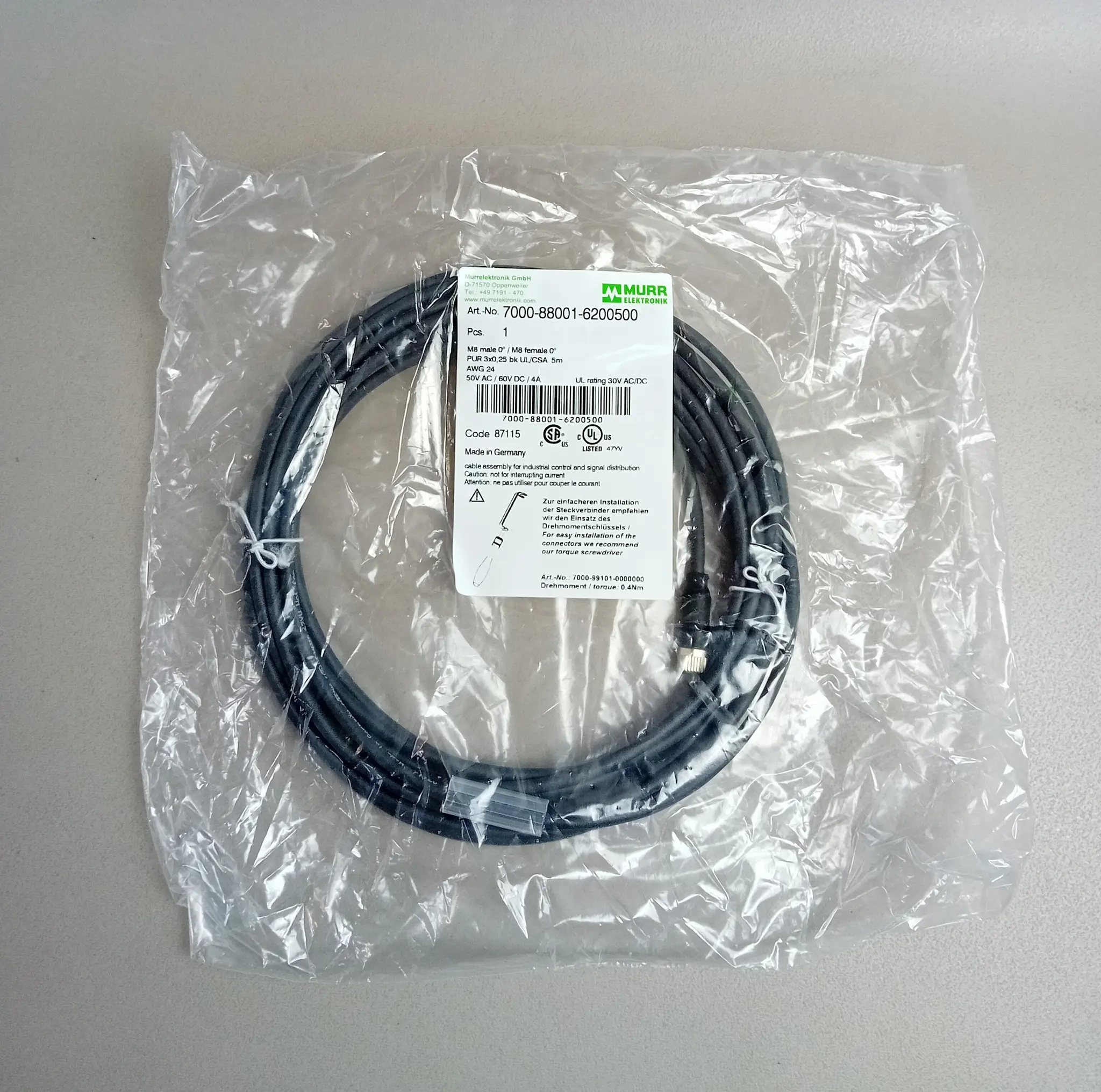 Produktfoto 1 von Murr 7000-88001-6200500 NEU OVP