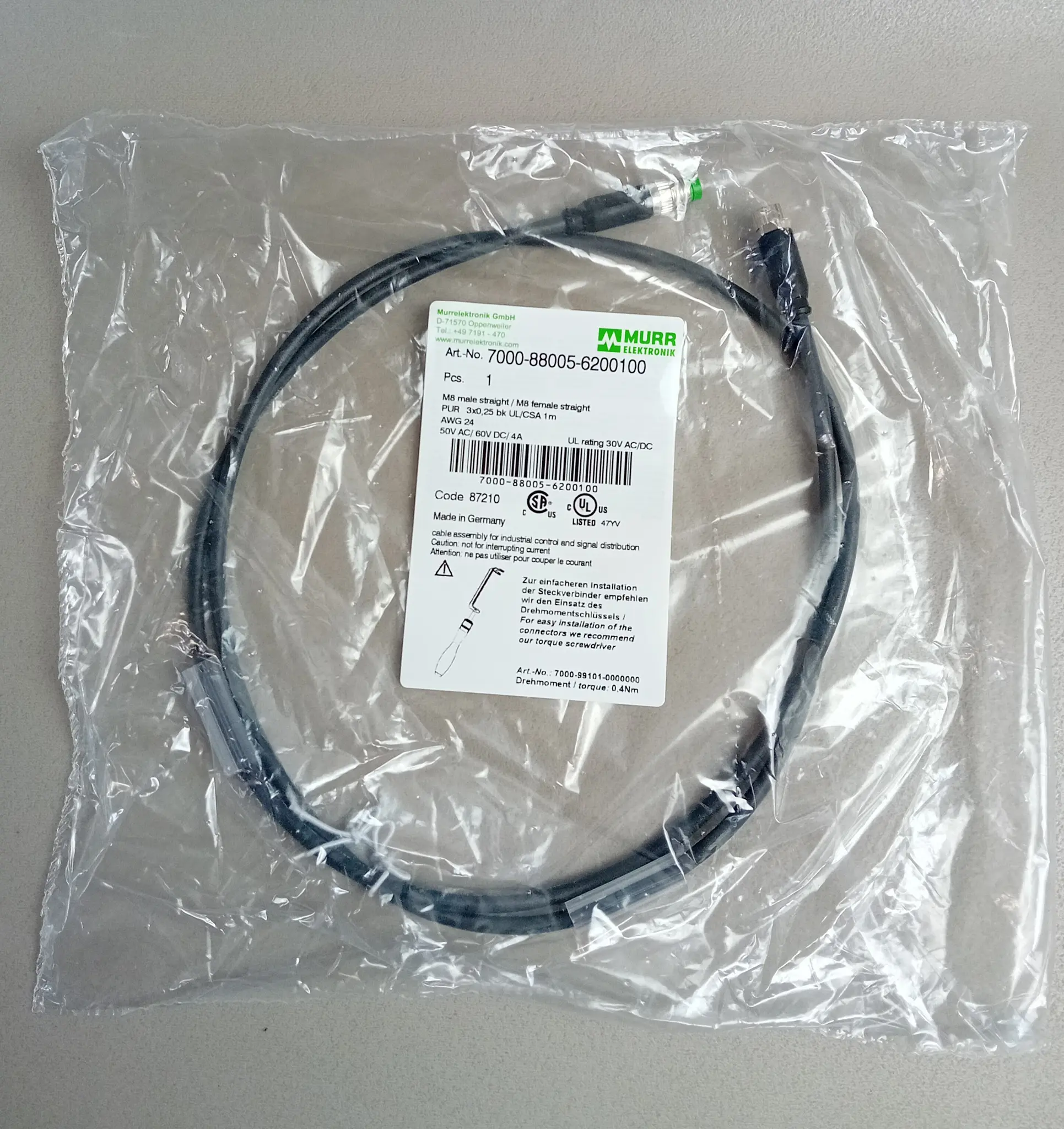 Produktfoto 1 von Murr 7000-88005-6200100 NEU OVP
