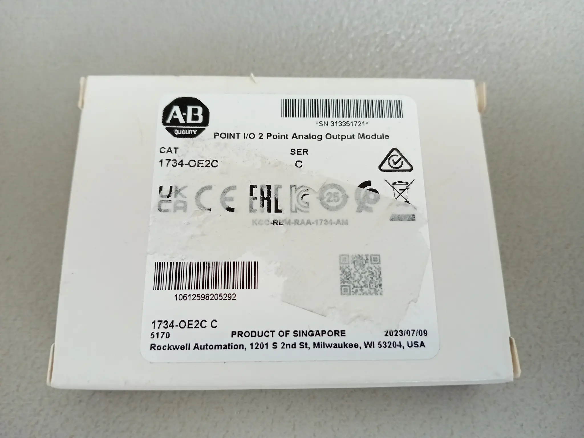 Produktfoto 1 von Allen Bradley 1734-OE2C NEU OVP #2