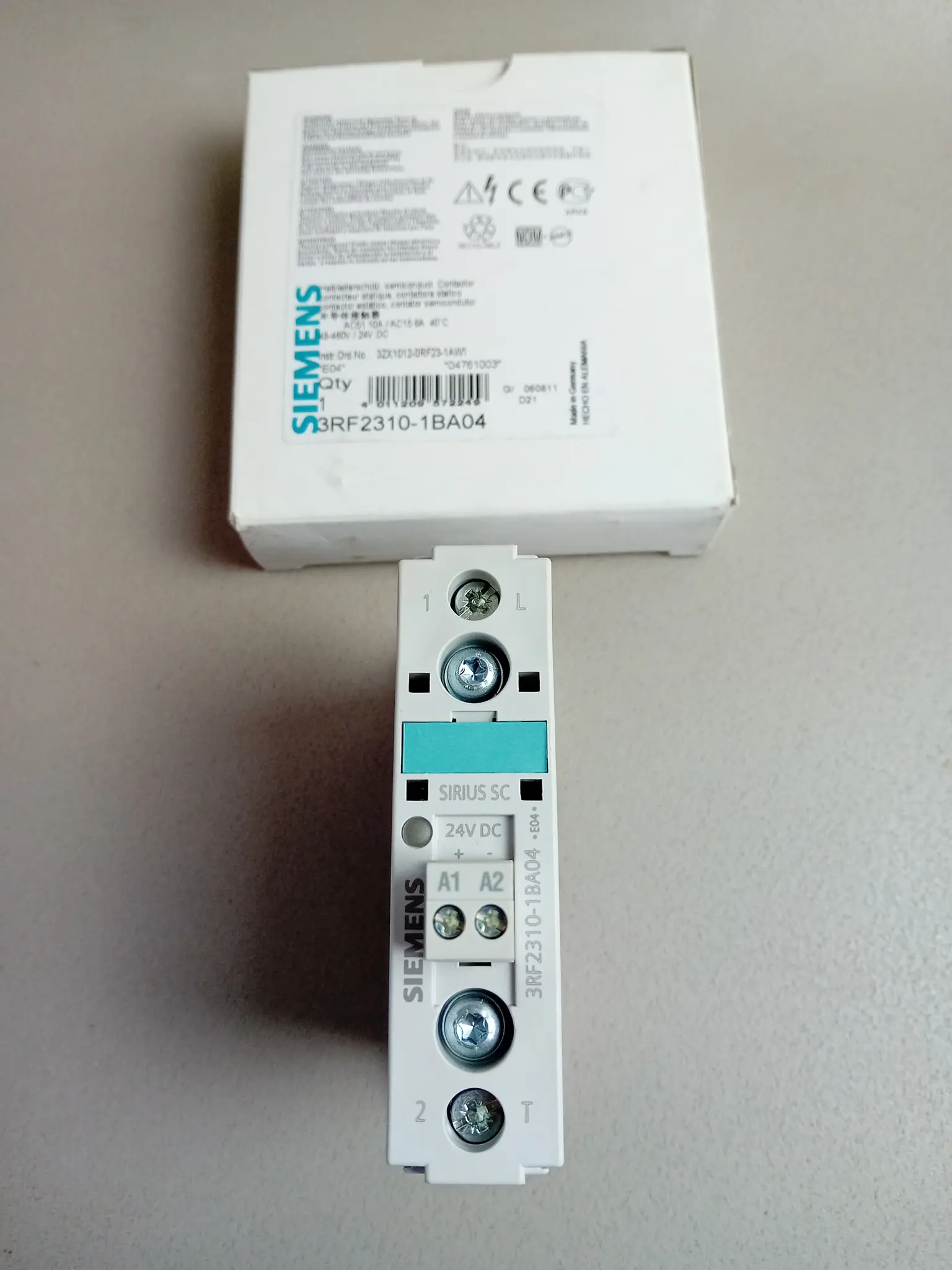 Produktfoto 1 von Siemens 3RF2310-1BA04 NEU OVP