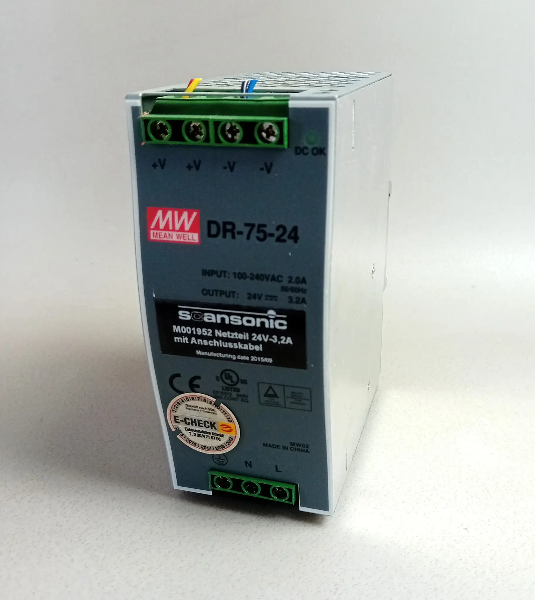 Produktfoto 1 von Meanwell DR-75-24