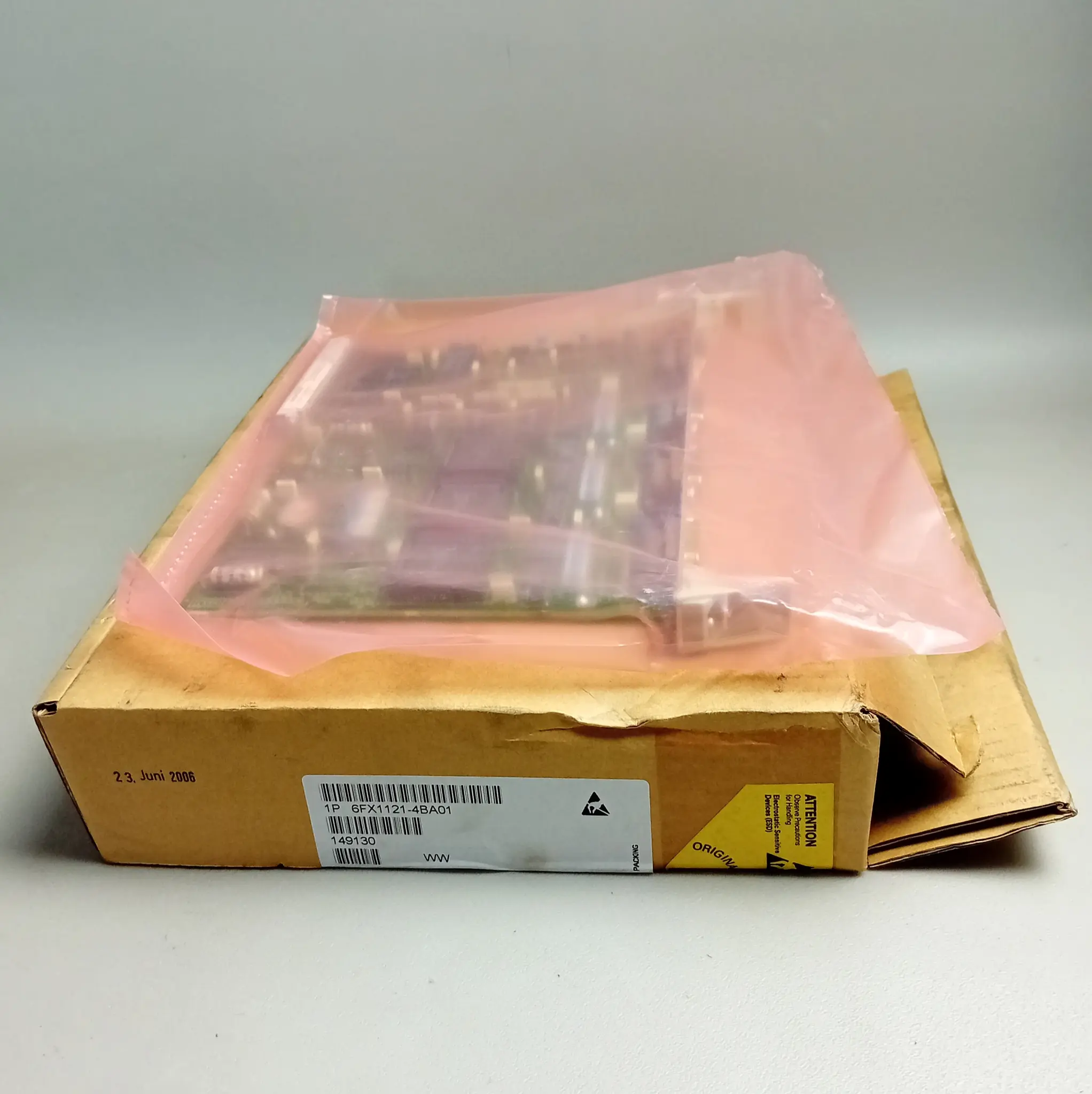 Produktfoto 1 von Siemens 6FX1121-4BA01 NEU OVP