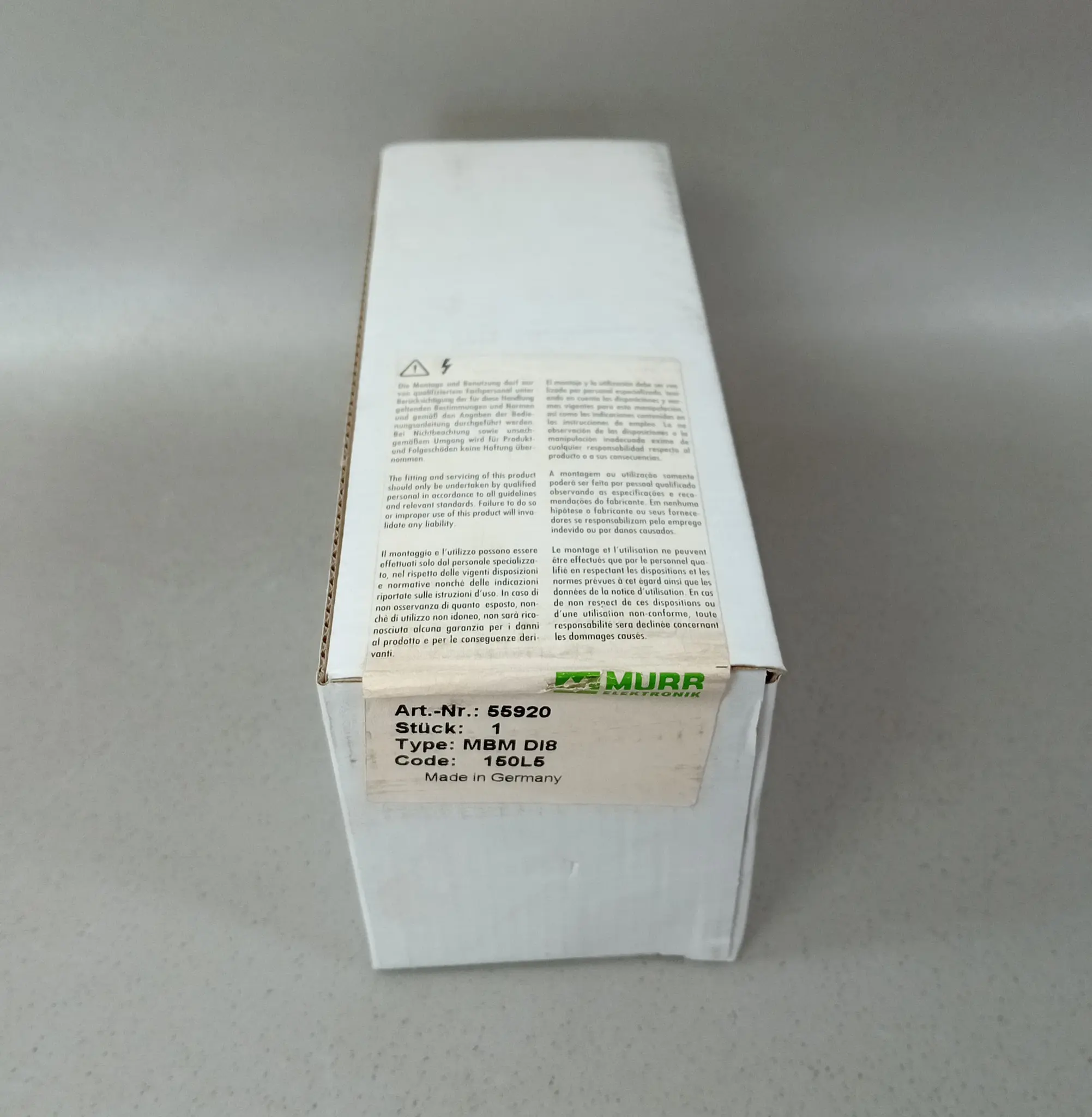 Produktfoto 1 von Murr 55920 NEU OVP versiegelt