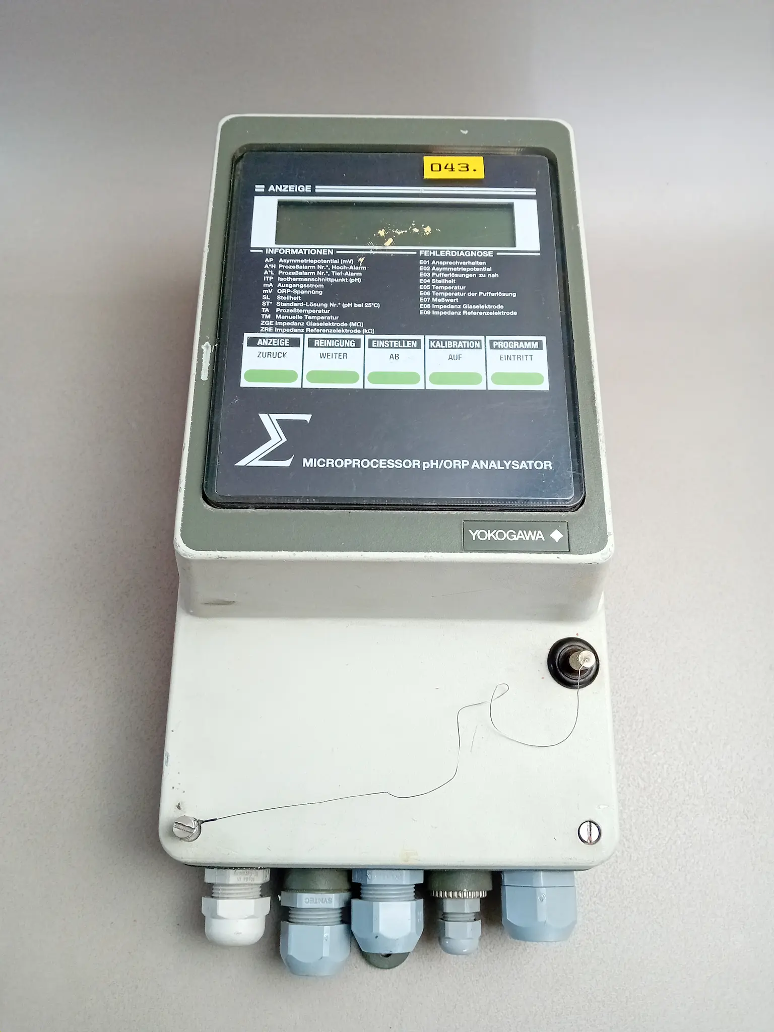 Produktfoto 1 von Yokogawa TM 20-P-G-2-D*A