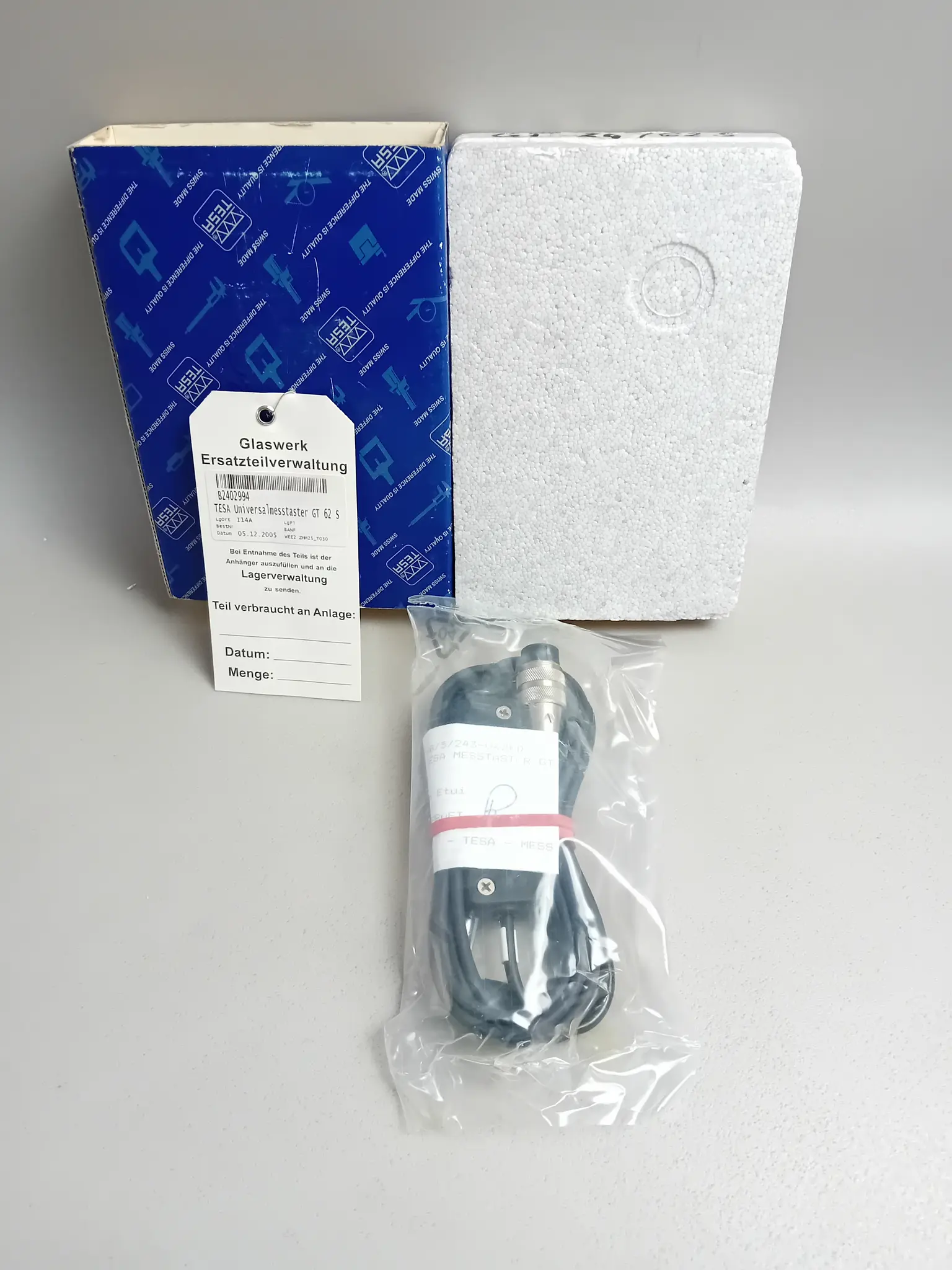 Produktfoto 1 von Tesa Universalmesstaster GT 24 / 62 S NEU OVP