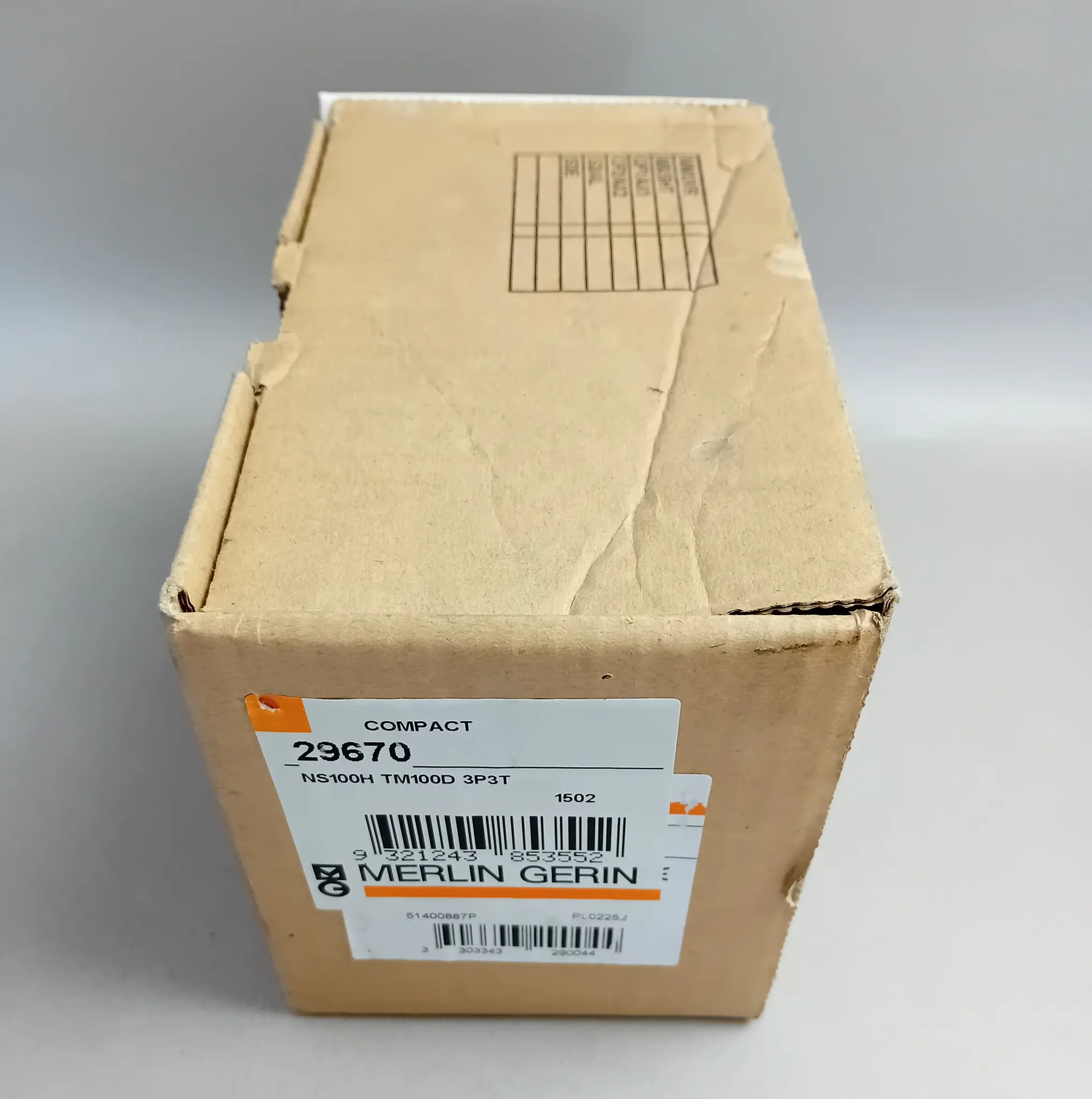 Produktfoto 1 von Merlin Gerin NS100H TM100D 3P3T mit OVP