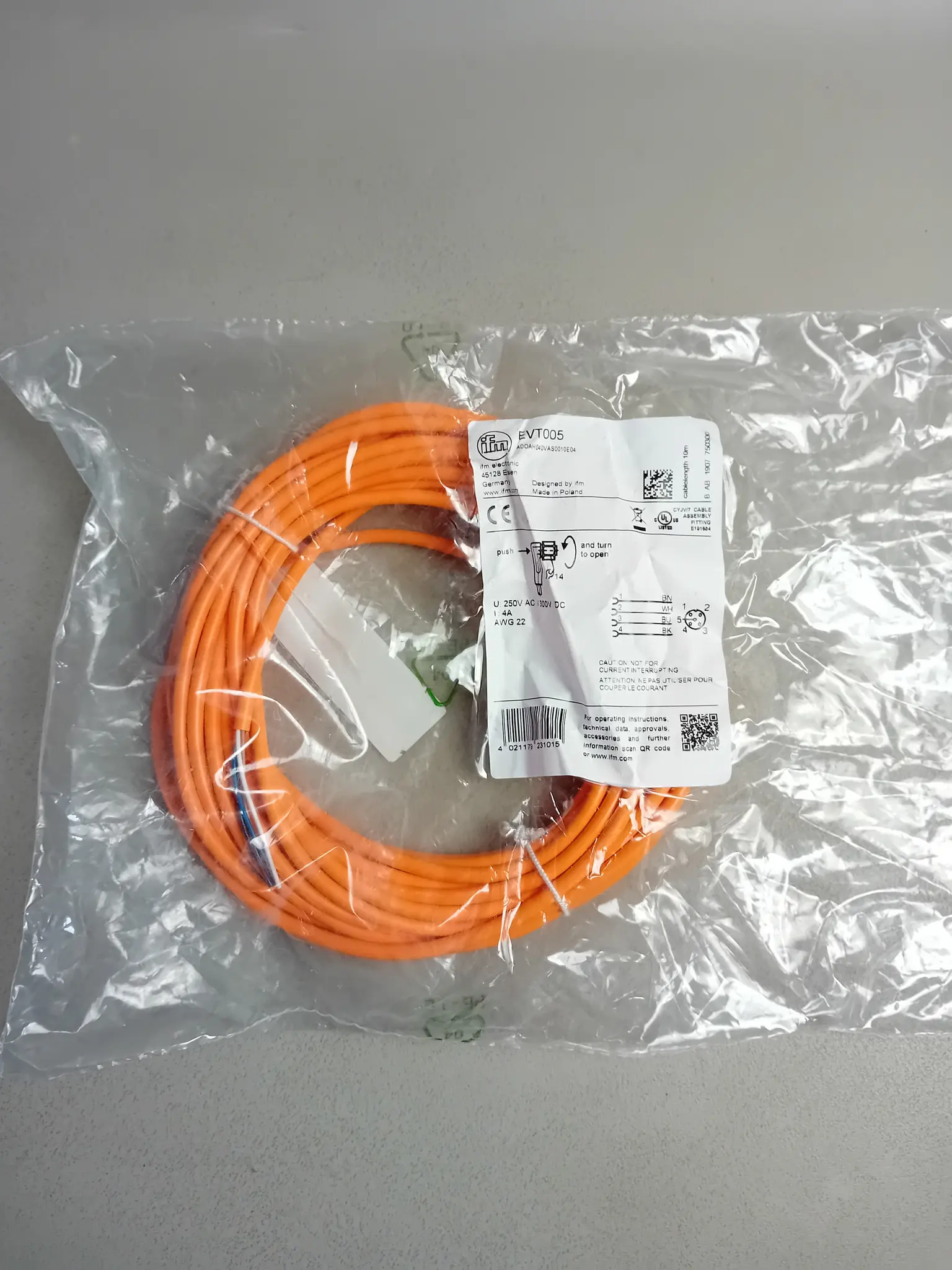 Produktfoto 1 von IFM EVT005 NEU OVP