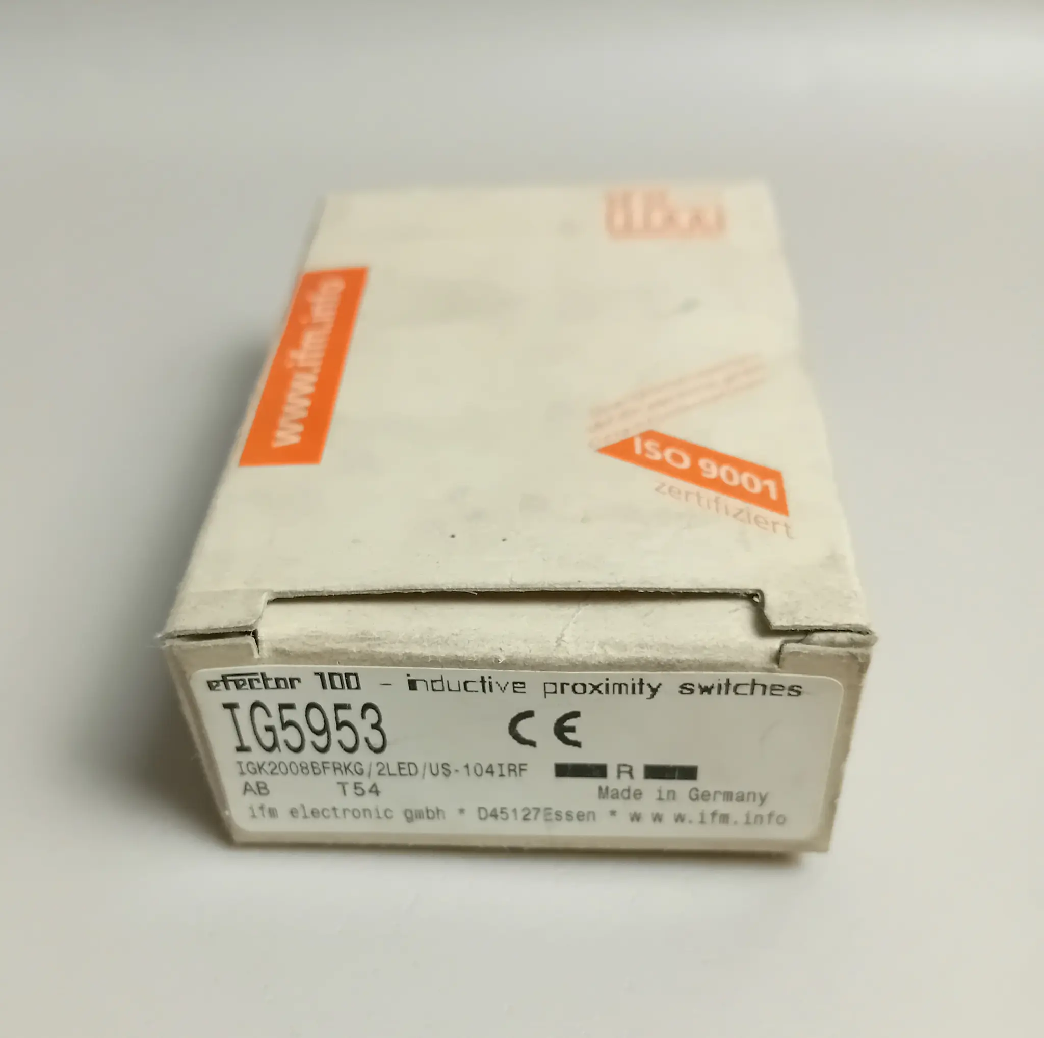 Produktfoto 1 von IFM IG5953 IGK2008BFRKG/2LED/US-104IRF NEU OVP