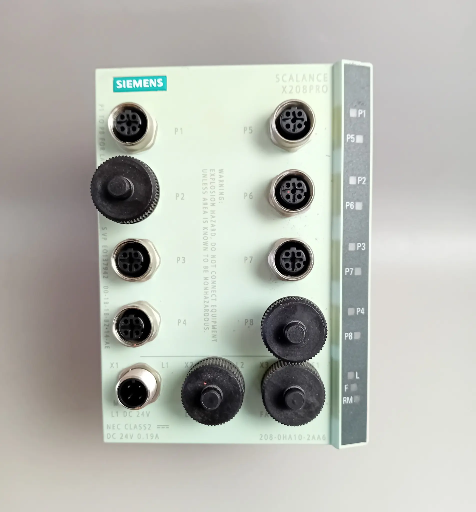 Produktfoto 1 von Siemens 6GK5 208-0HA10-2AA6 / 6GK5208-0HA10-2AA6