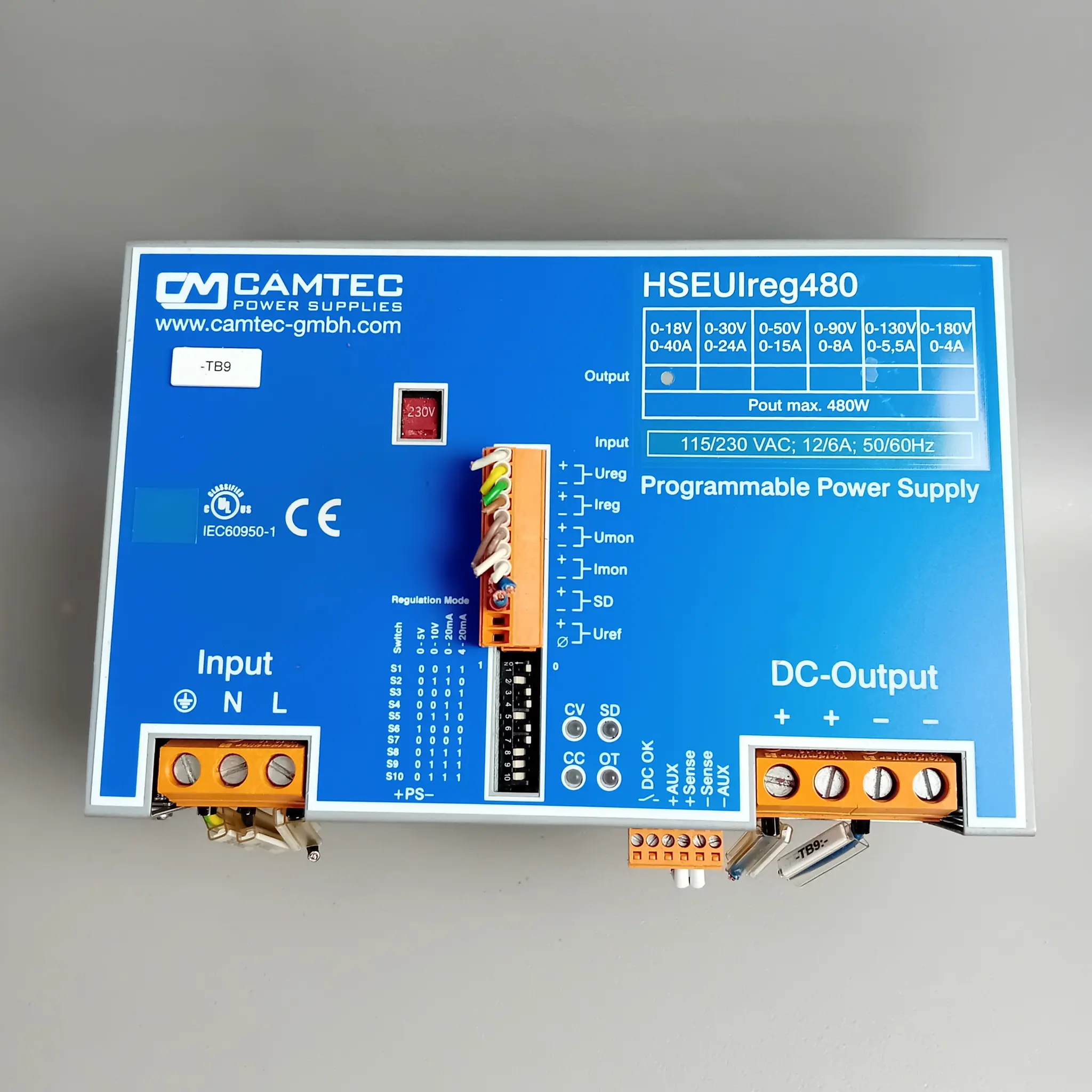 Produktfoto 1 von Camtec HSEUIreg480 HSEUIreg04801.18T