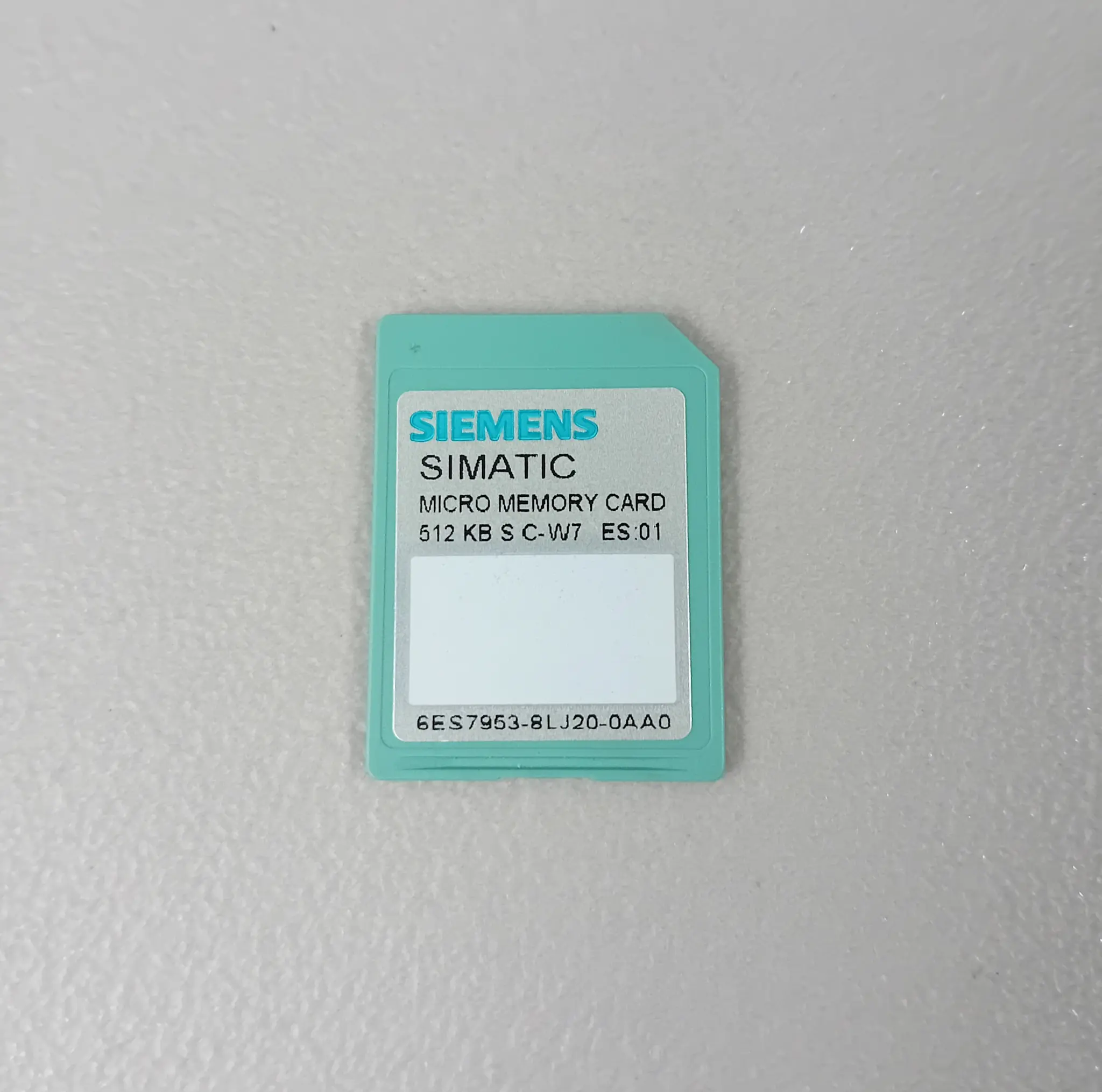 Produktfoto 1 von Siemens 6ES7 953-8LJ20-0AA0 / 6ES7953-8LJ20-0AA0 Micro Memory Card
